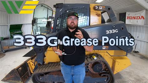 john deere 333g grease points